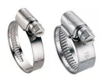 Collier inox + Rouleau teflon DIAM 35-50MM