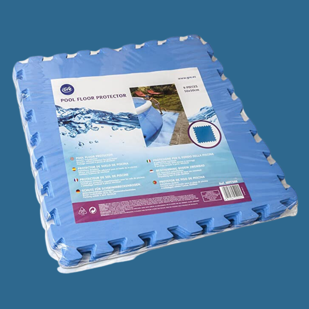 Dalles de protection 9 pc 50x50cm