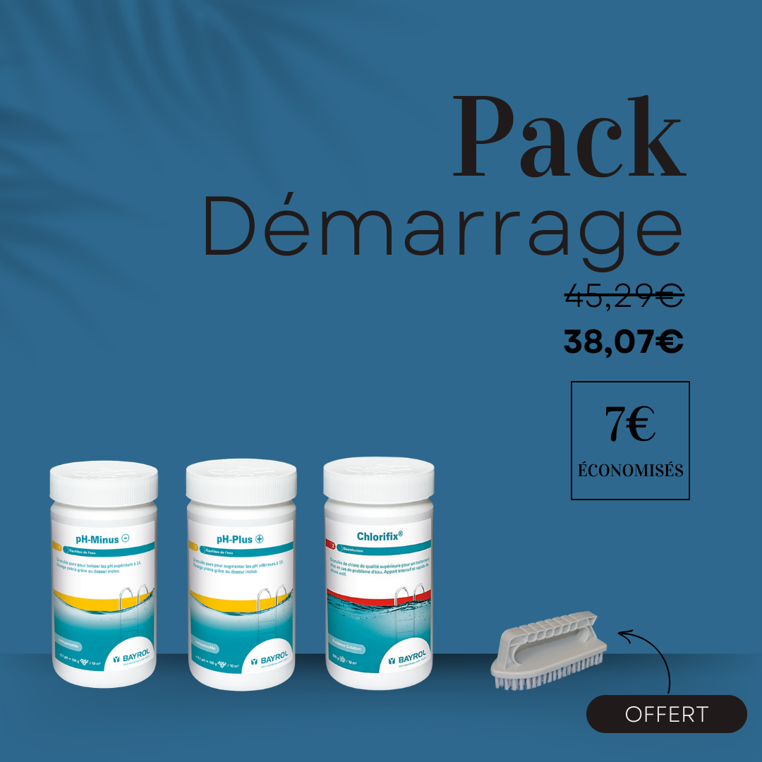 Kit de démarrage piscine
