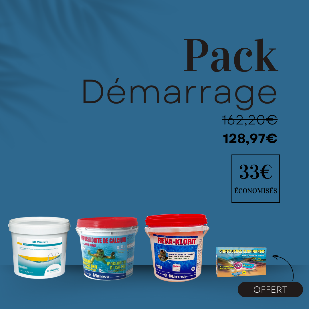 Kit de démarrage piscine