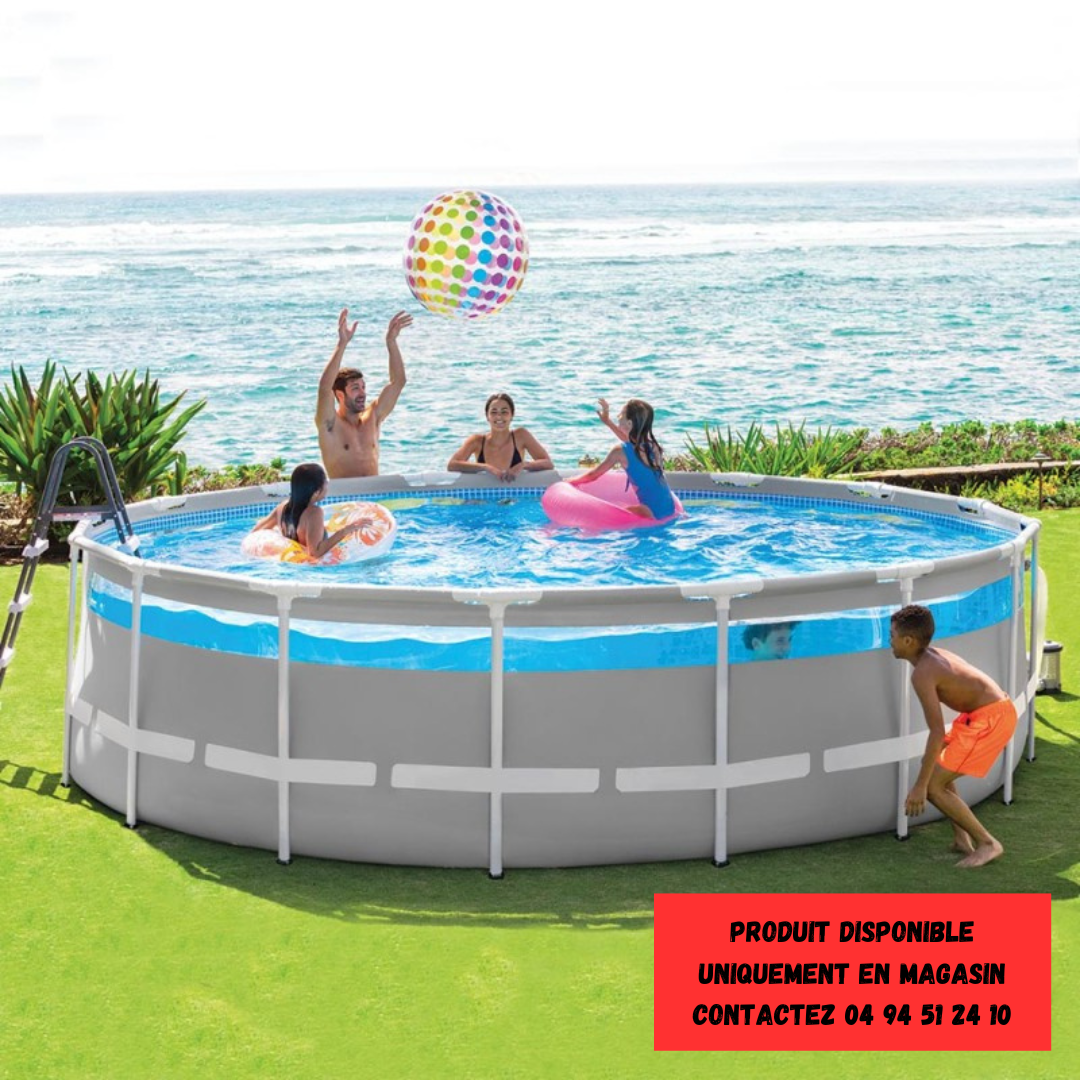Piscine hors sol Clear Window 4,88 x 1,22 m