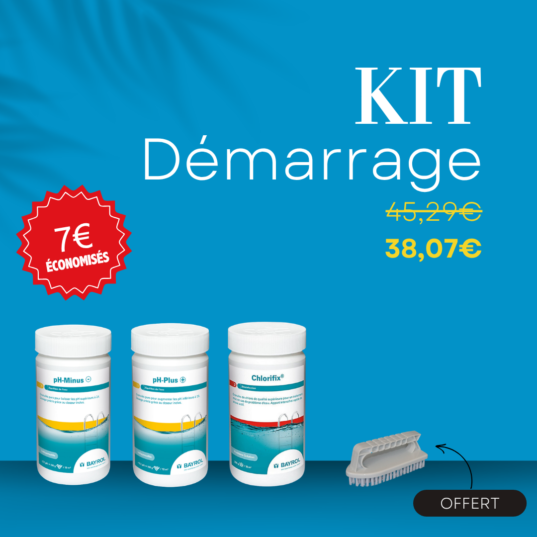 Kit de démarrage piscine