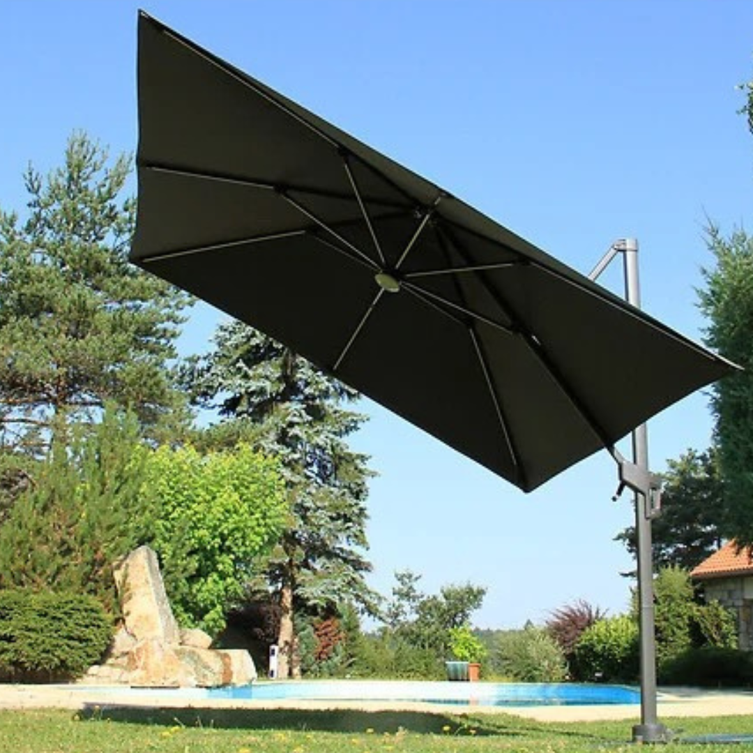 Parasol lumino Led Gris anthracite