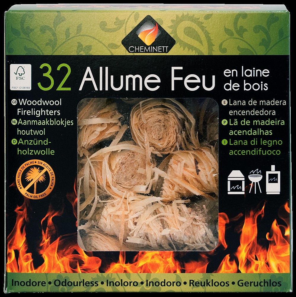 Allume Feu 100% NATUREL