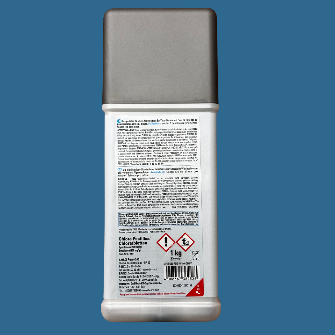 Chlore Pastille Multi-Fonction 1Kg
