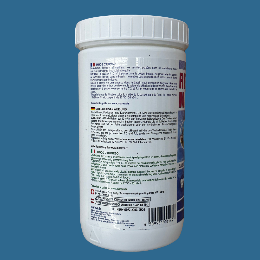 REVA KLOR MULTI 1Kg - Pastilles 20 Gr