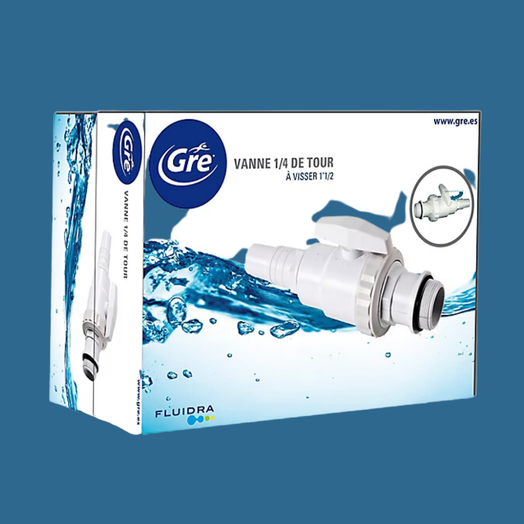 Vanne d'arrêt 1/4+EMB