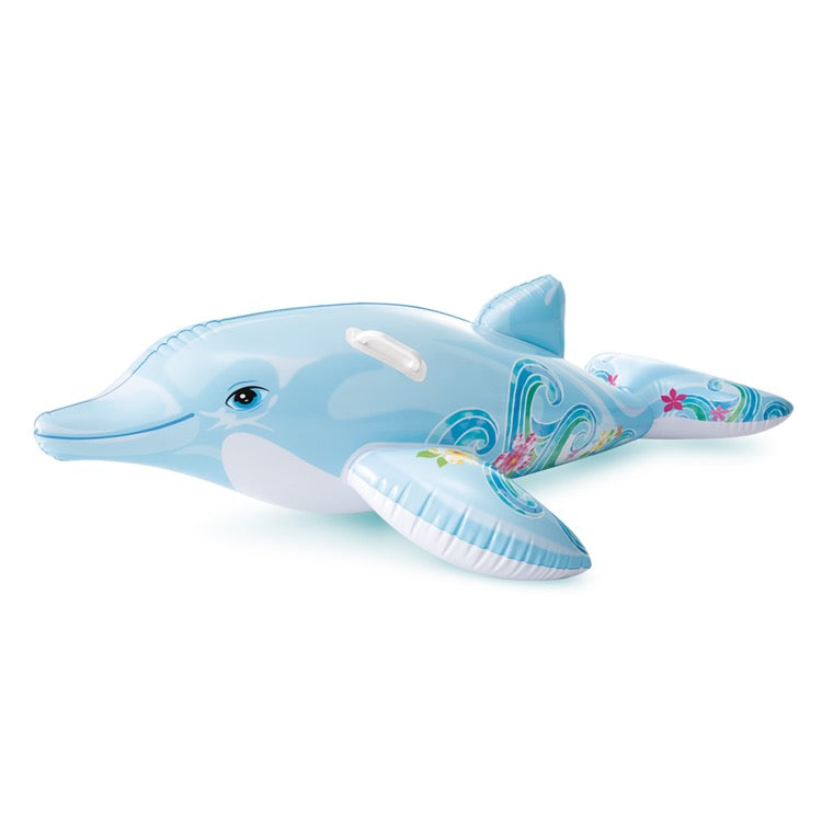 Bouée dauphin à chevaucher