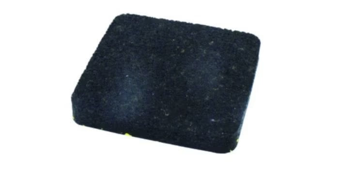 PATIN ANTI-VIBRATION NOIR 100X100 X4