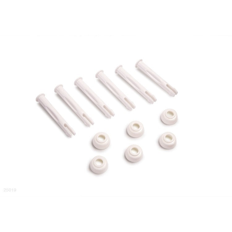 Lot de 6 goupilles et capuchons