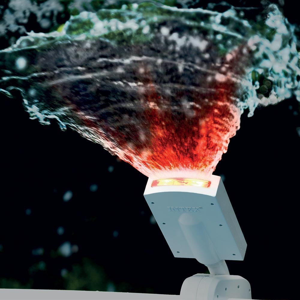 Fontaine de piscine LED