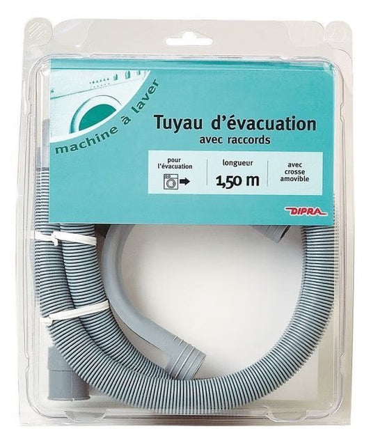 Tuyau d'évacuation avec raccordØ18-2 m