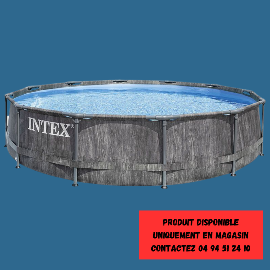 Piscine hors sol tubulaire ronde 3,66x0,99m BALTIK