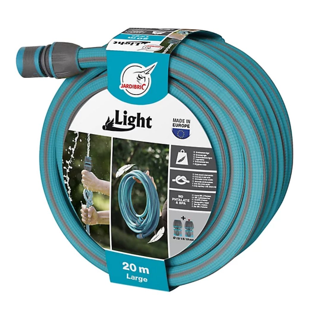 SET TUYAU SUPER LIGHT AVEC RACCORDS