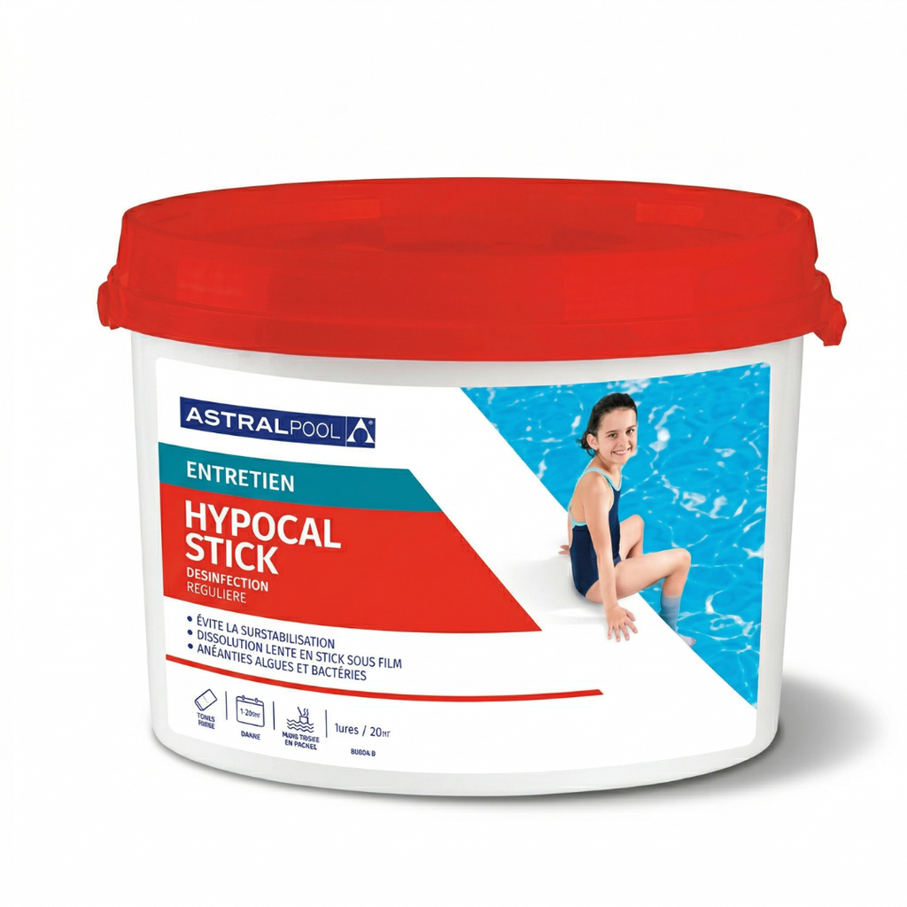 Hypochlorite de calcium Stick 300G — 4,5kg