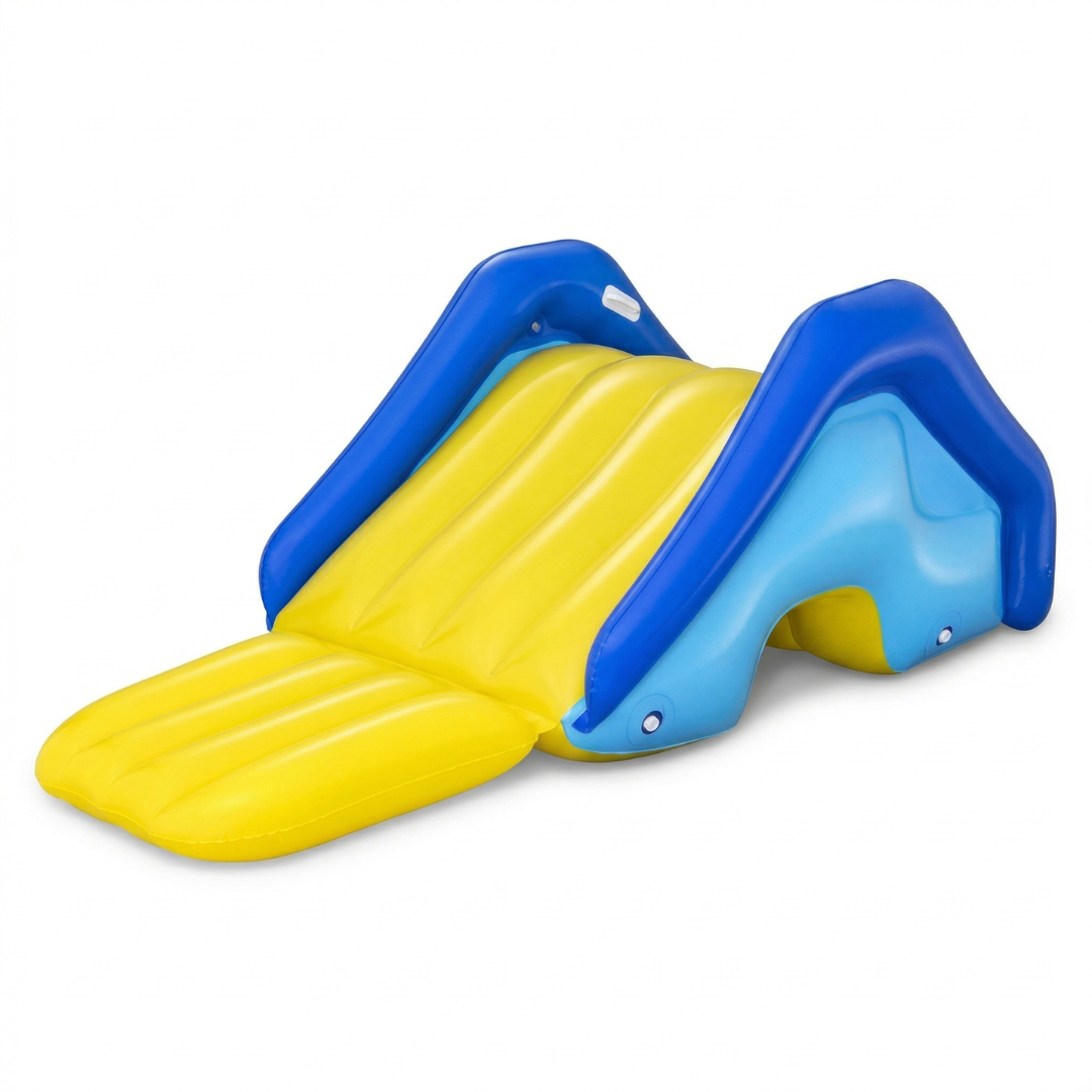 Toboggan gonflable Bestway — Piscine enterrée