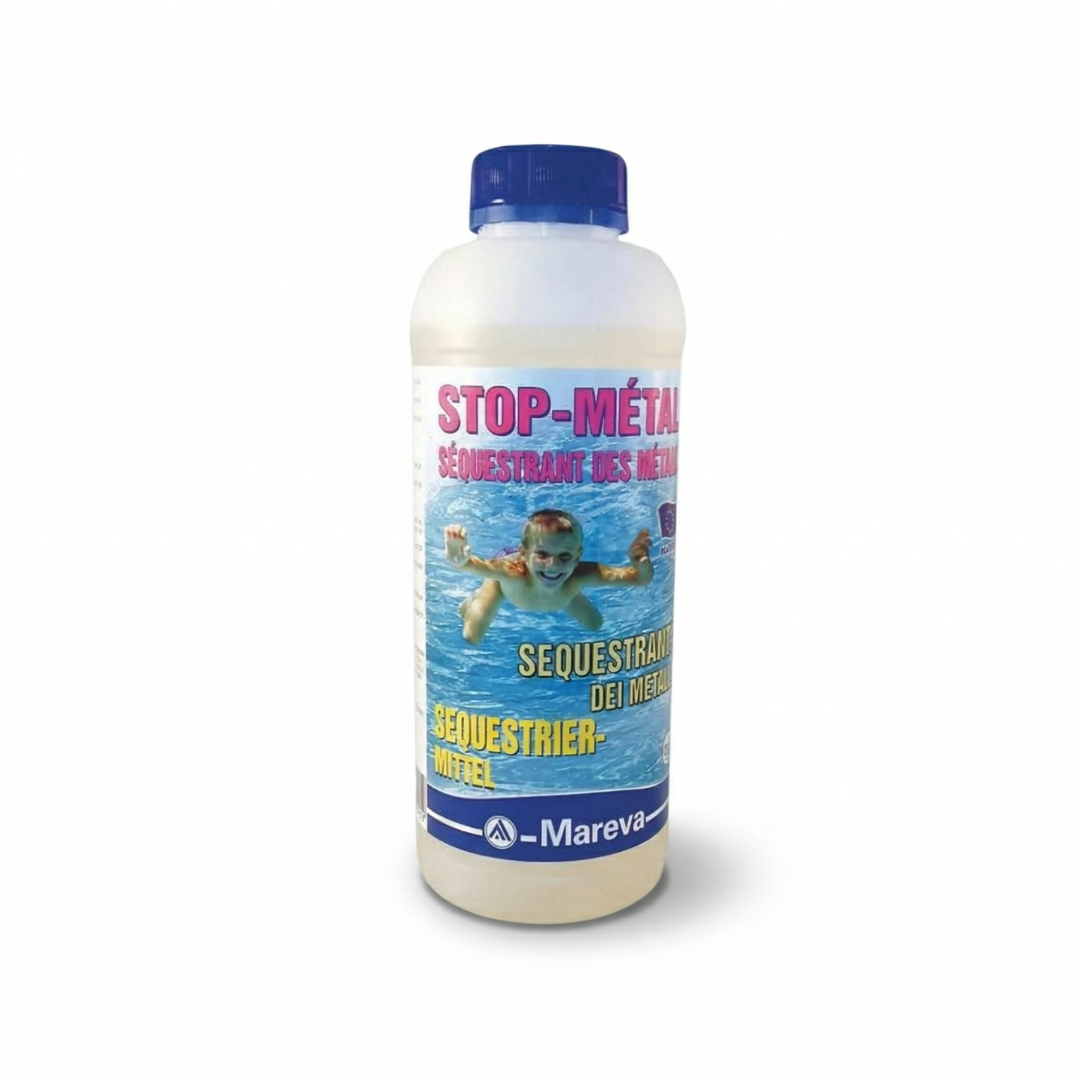 Stop Metal 1L — Neutralisant métaux piscine