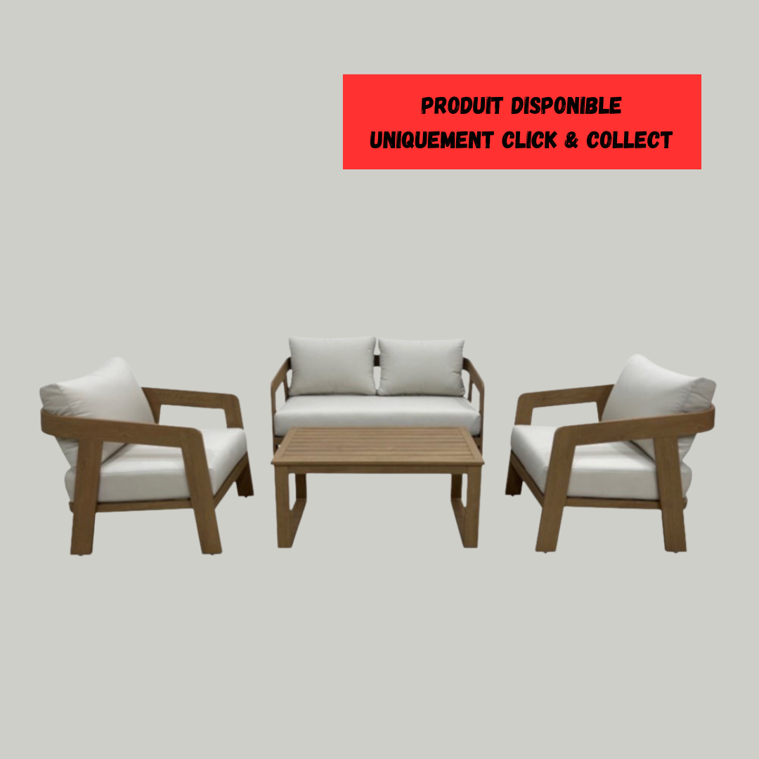 Salon de jardin Montana 4 places