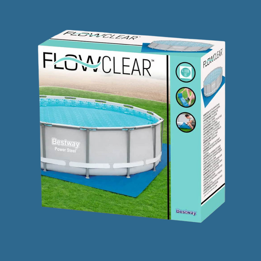 Tapis de sol pour piscine Flowclear 488x488 cm