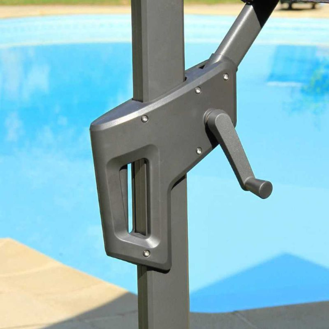 Parasol lumino Led Gris anthracite