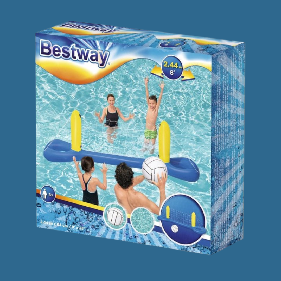Jeu de volley-ball gonflable