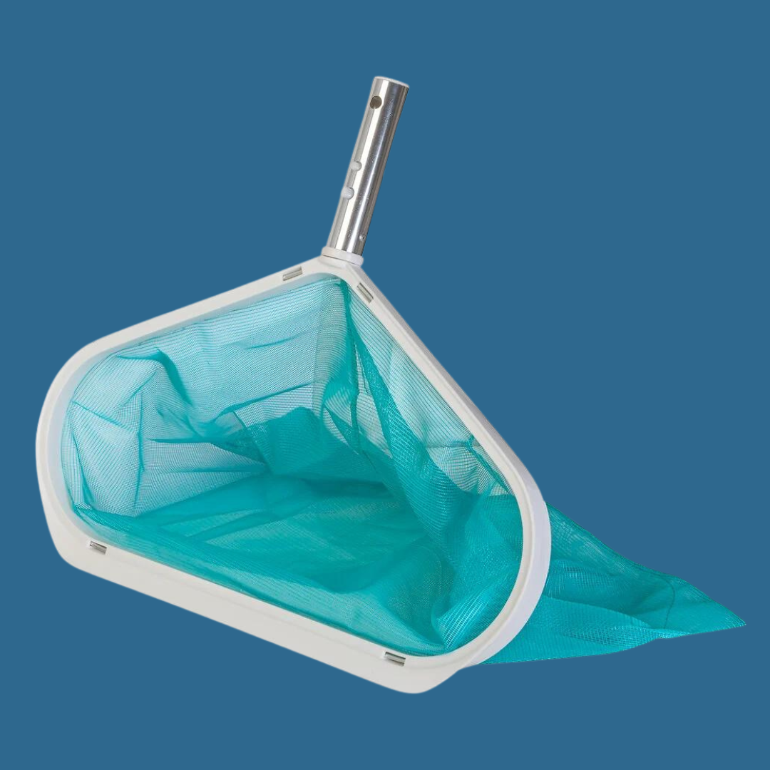 Epuisette de fond poignée en aluminium