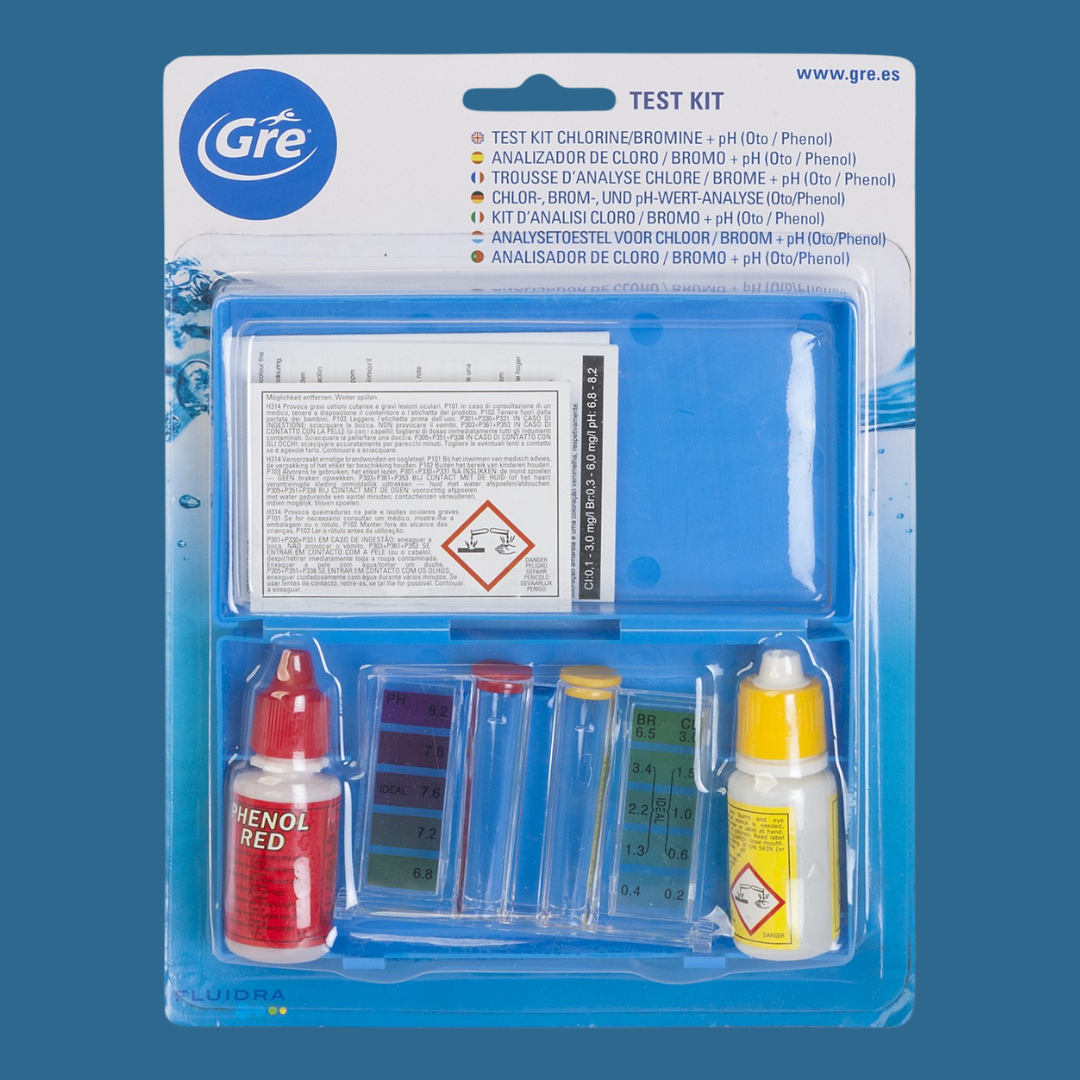 Trousse chlore/brome + PH (Oto/Phénol)