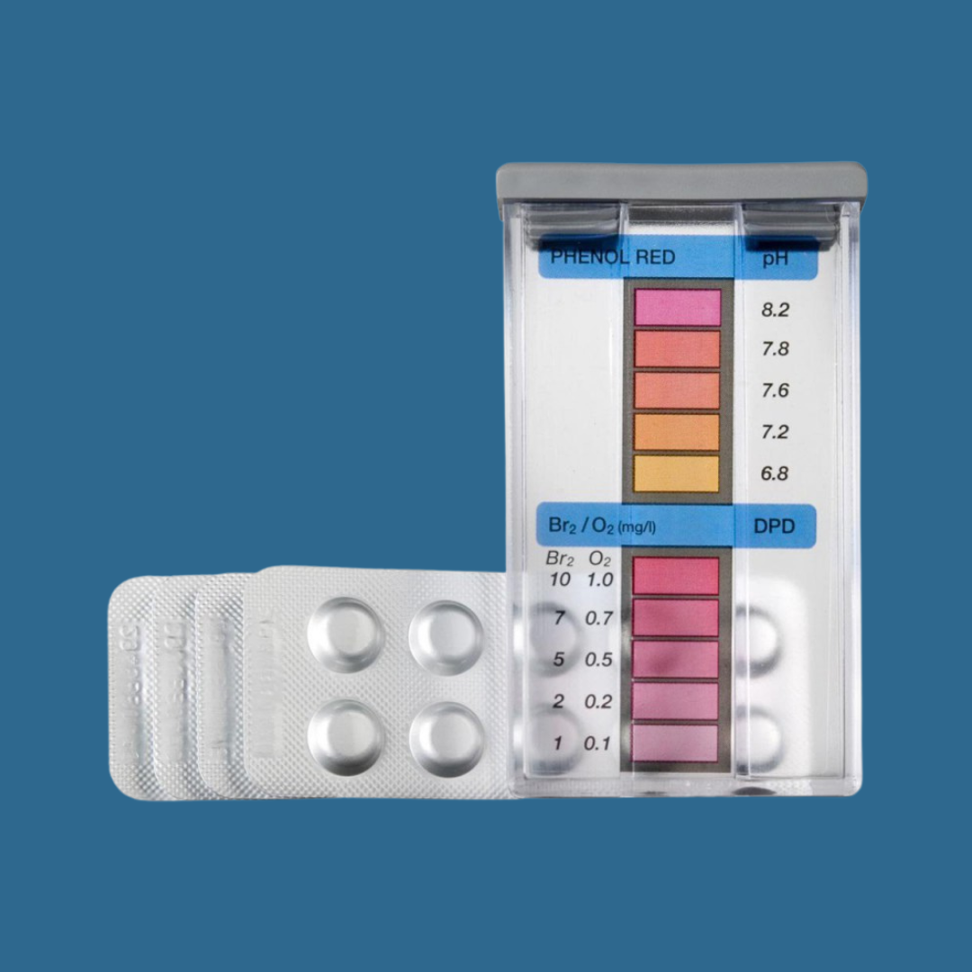Trousse d'oxygène/brome + PH Pastilles DPD4