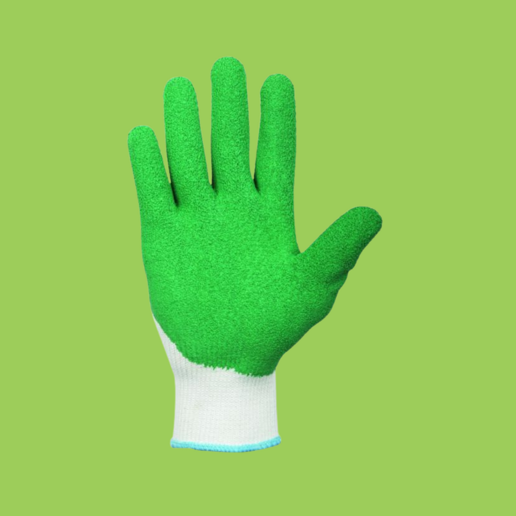 Gants de jardinage spécial rosiers vert