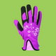 Gants de jardinage tous travaux rose - GERIN