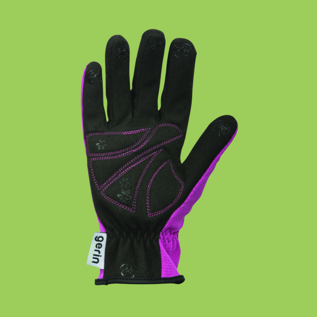 Gants de jardinage tous travaux rose - GERIN