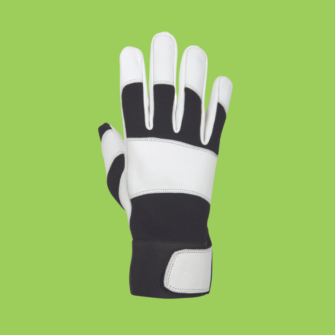 Gants pour travaux de jardinage noir/blanc - GERIN