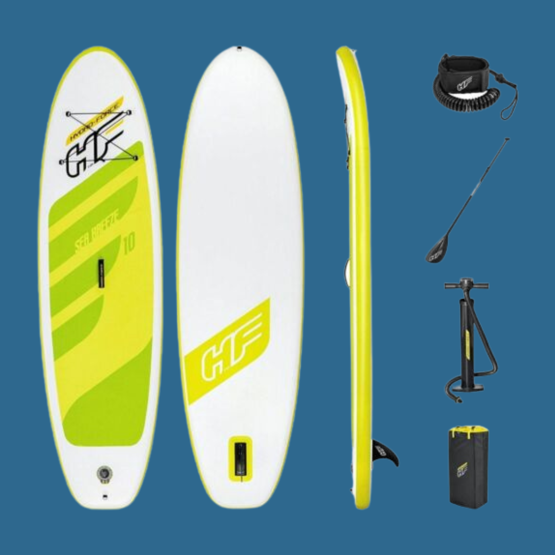 Paddle SUP gonflable - Hydro-Force Sea Breeze - L 305 cm x l 84 cm x H 12 cm