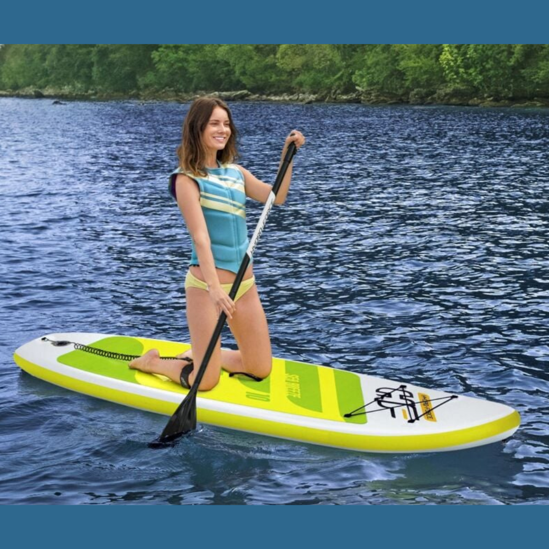 Paddle SUP gonflable - Hydro-Force Sea Breeze - L 305 cm x l 84 cm x H 12 cm