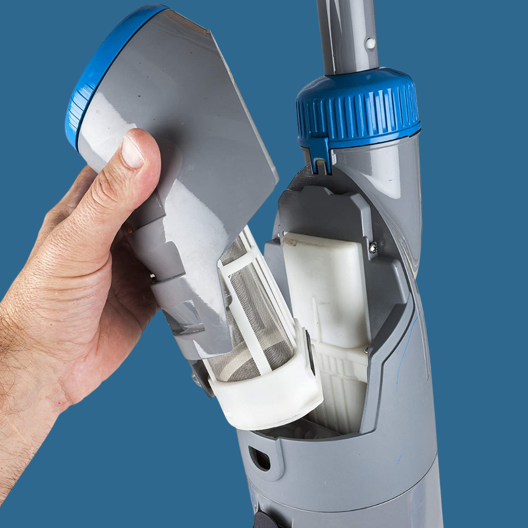 Nettoyeur de fond rechargeable Gré avec filtre cartouche