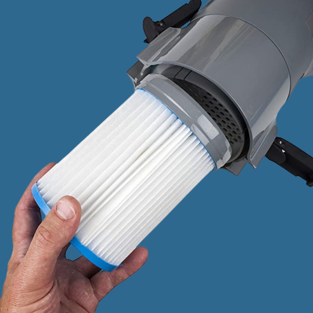 Nettoyeur de fond rechargeable Gré avec filtre cartouche