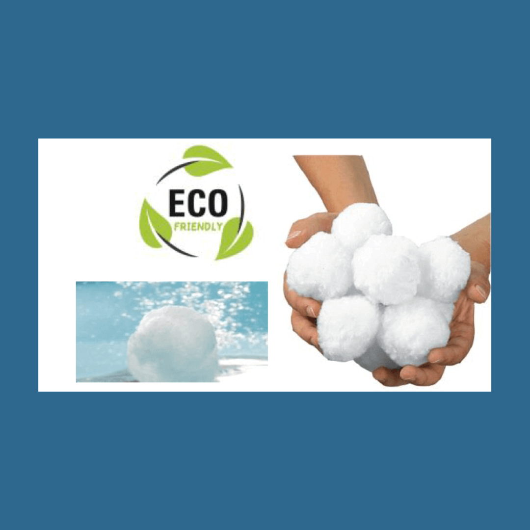 Balles filtrantes polyéthylène 100% recyclable Aqualoons
