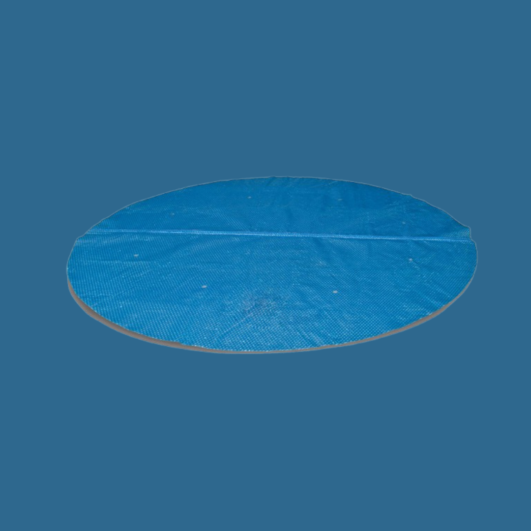 Intex Bâche à Bulles 3,44m Pour Piscine Ronde 3,66m - Économie D'Énergie, 120 Microns, Bleu